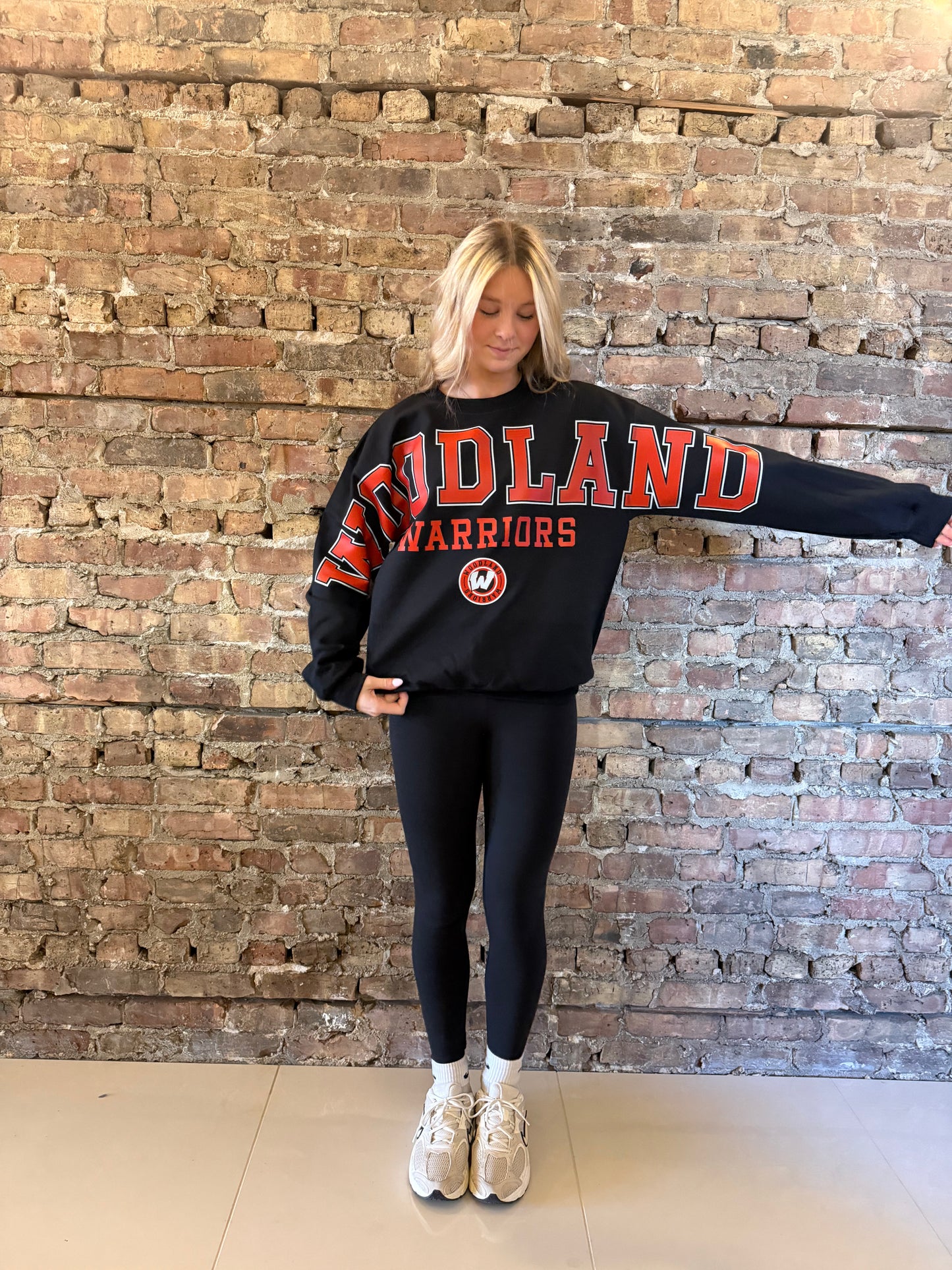 Woodland Warriors Banner Crewneck