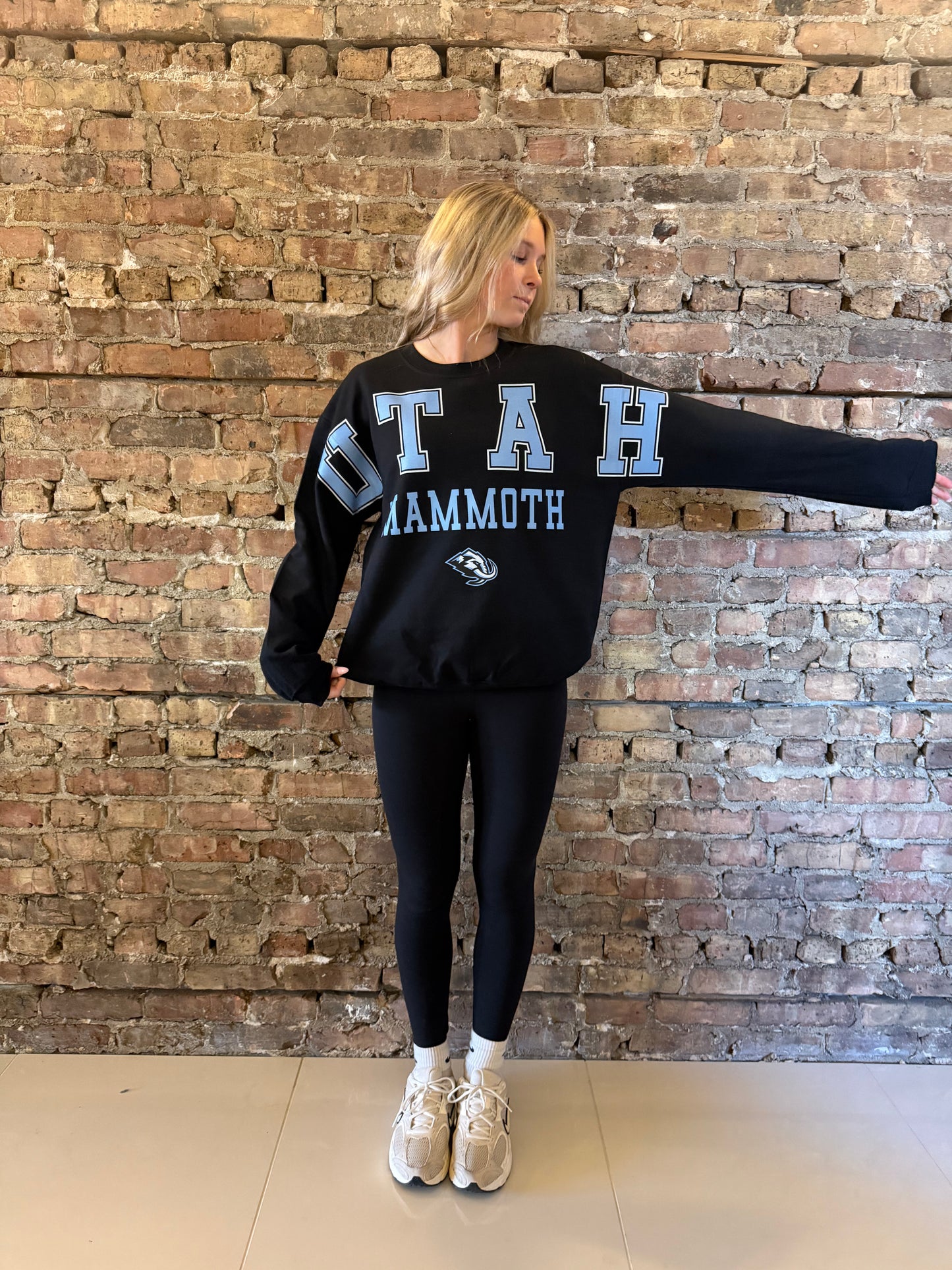 Utah Mammoth Banner Crewneck
