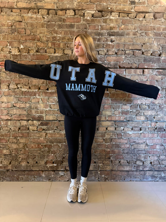 Utah Mammoth Banner Crewneck