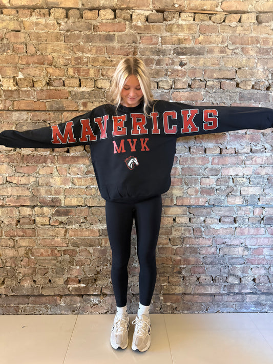 MVK Mavericks Banner Crewneck