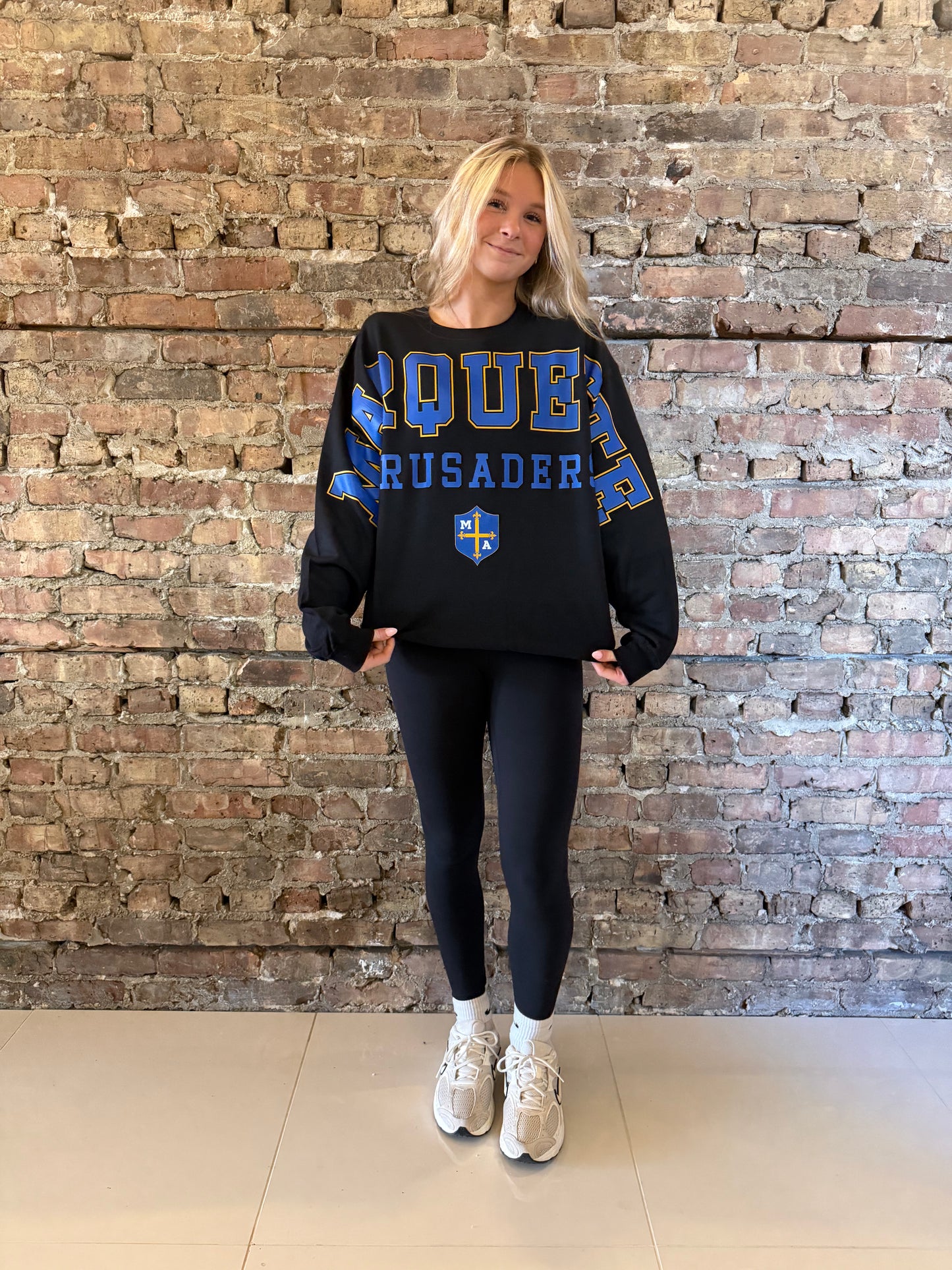 Marquette Banner Crewneck