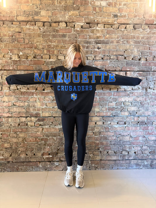 Marquette Banner Crewneck