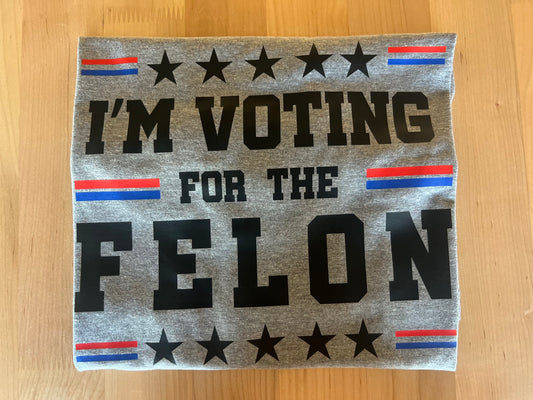 Voting for a FELON Grey