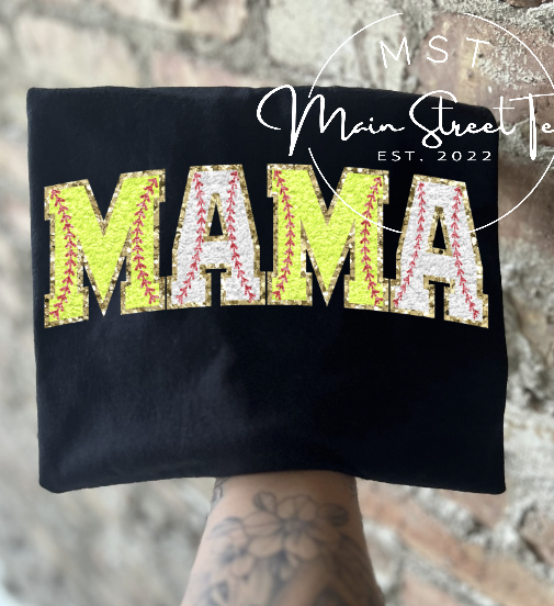 MAMA of both writing T Shirt