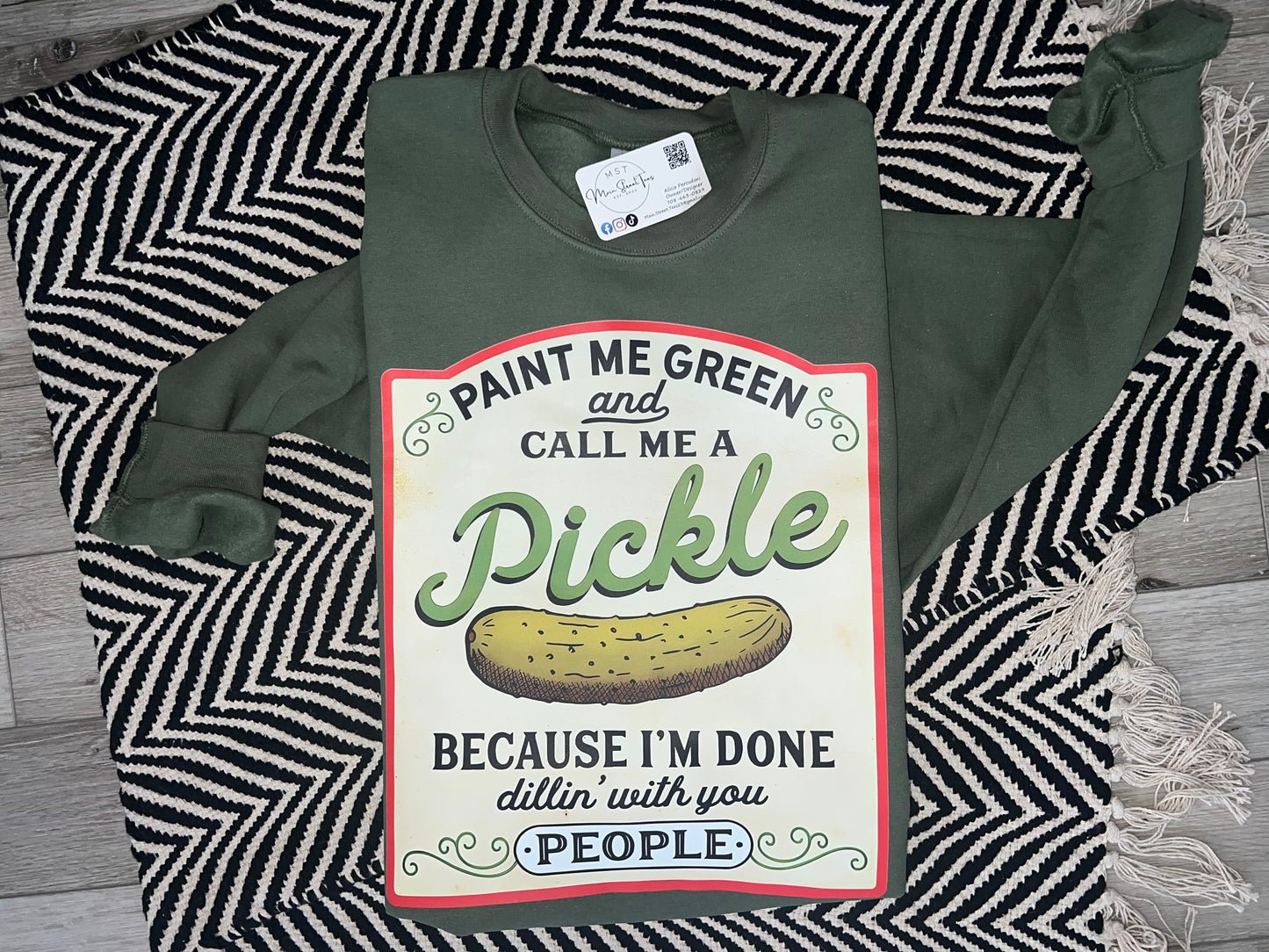 Paint me green and call me a Pickle