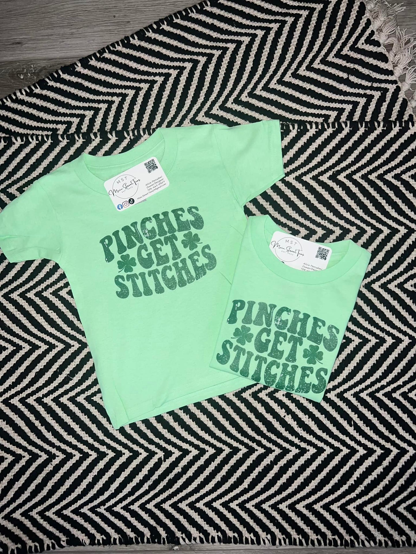 Pinches Get Stiches T Shirt (youth)